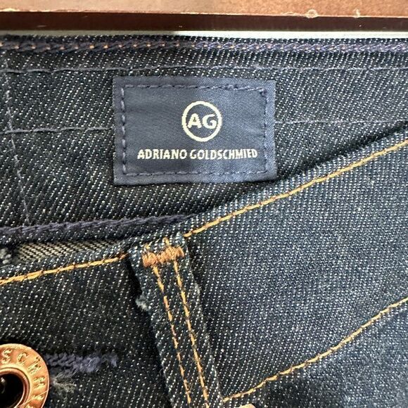 AG Adriano Goldschmied High Rise Stevie Straight Ankle Jean Size 26 - Picture 3 of 5